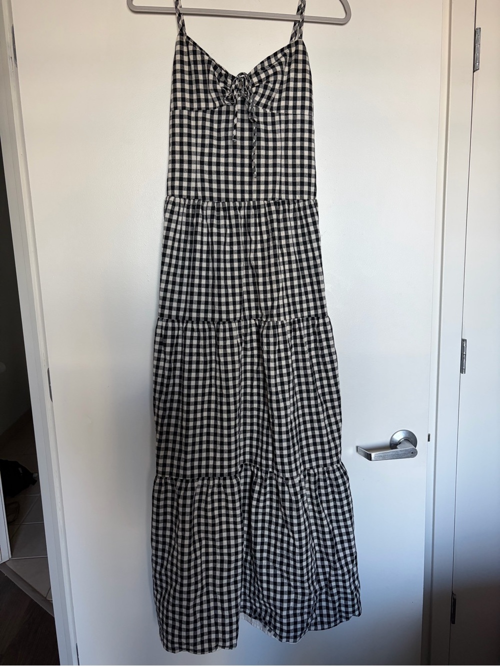 More to Come Lili Maxi Dress in Gingham Print - Picture 2 of 6